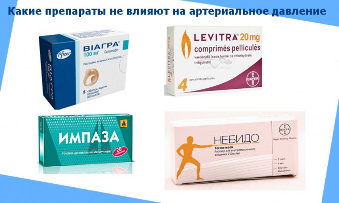 Как на потенцию влияют лекарства от повышенного давления? Препараты от.